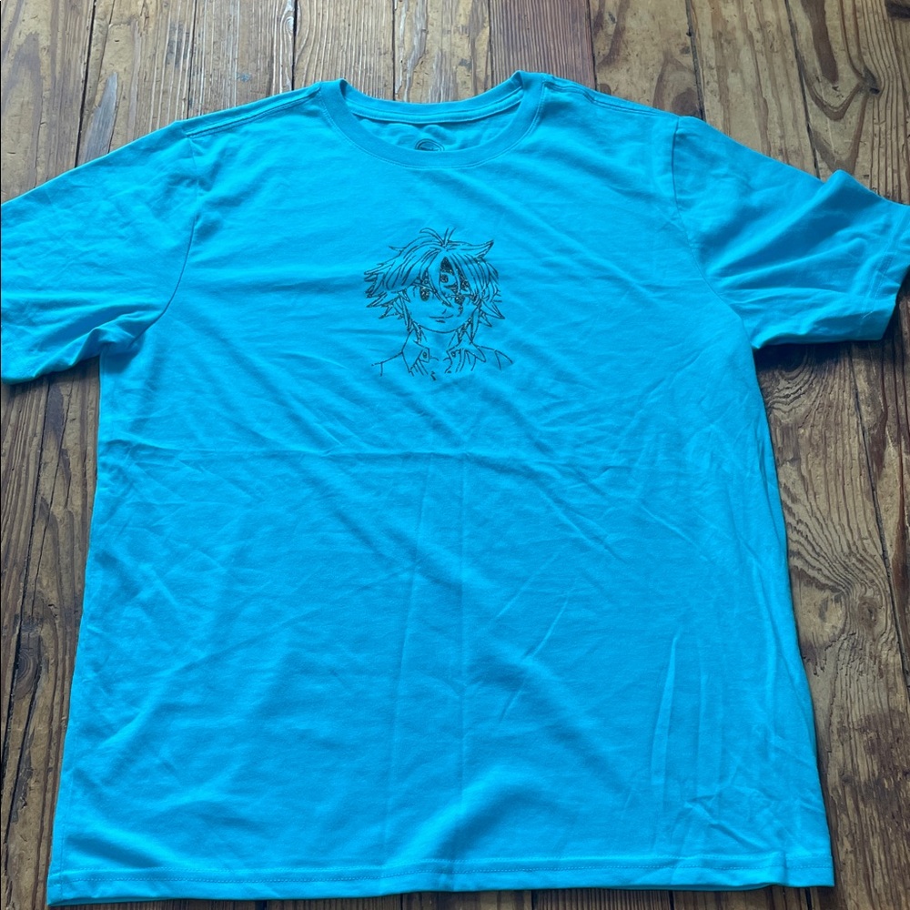 Vibrant Blue Demon Meliodas Top